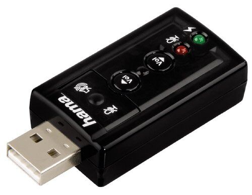 51620 Hama USB-ljudkort 7.1 Surround