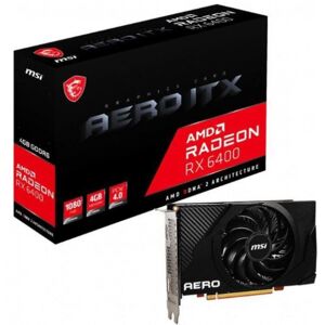 MSI Radeon RX 6400 Aero ITX - 4GB GDDR6