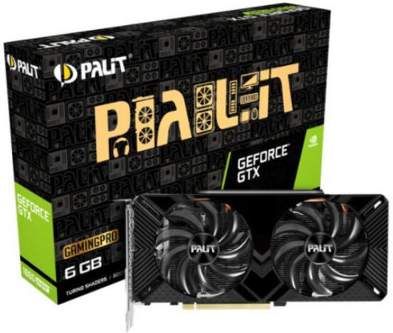 Palit GeForce GTX 1660 Gaming Pro - 6GB GDDR5