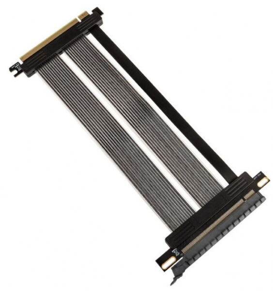 Raijintek PAXX G4 PCIe-4.0-Riser-Flachband-Kabel und Bracket - 200 mm
