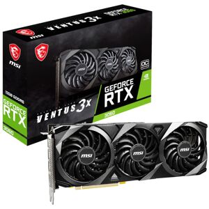 MSI GeForce RTX 3060 Ventus 3X OC 12GB GDDR6 Grafikkarte 3xDP/HDMI