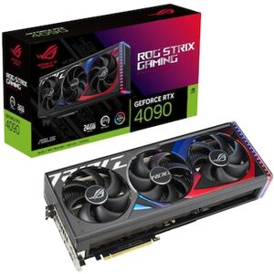 ASUS ROG STRIX GeForce RTX 4090 Gaming Grafikkarte, 24GB GDDR6X, 2xHDMI, 3xDP