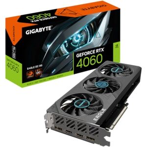 GIGABYTE GeForce RTX 4060 EAGLE OC 8GB GDDR6 Gaming Grafikkarte 2xHDMI 2xDP