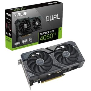 ASUS DUAL GeForce RTX 4060Ti Advanced Gaming Grafikkarte 16GB, 1xHDMI, 3xDP