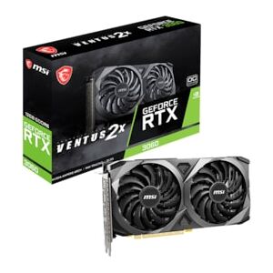 MSI GeForce RTX 3060 VENTUS 2X OC 8GB Gaming Grafikkarte  HDMI, 3x DP