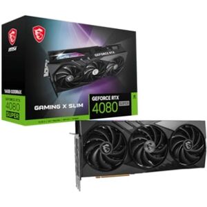 MSI GeForce RTX 4080 Super 16GB GAMING X Slim Grafikkarte 2xDP/HDMI