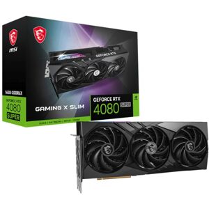 MSI GeForce RTX 4080 Super 16GB GAMING X Slim Grafikkarte 2xDP/HDMI