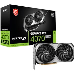 MSI GeForce RTX 4070 Super 12GB VENTUS 2X OC Grafikkarte 3xDP/HDMI