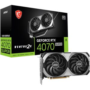 MSI GeForce RTX 4070 Super 12GB VENTUS 2X OC Grafikkarte 3xDP/HDMI