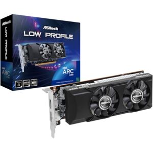 ASROCK Intel Arc A380 Low Profile 6GB OC Grafikkarte 6GB GDDR6 HDMI,  DP