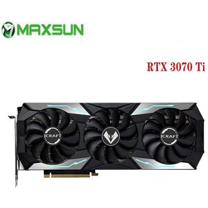 Maxsun Grafikkarte Rtx 3070ti Icraft Oc 8gb Gddr6x Gpu Computer Pc 256bit Pci Express X16 4.0 Rgb Gaming Grafikkarten