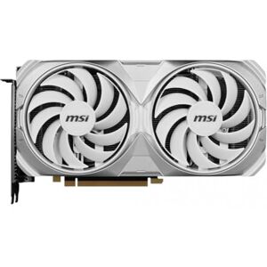 MSI GeForce RTX 4070 Ti SUPER 16G VENTUS 2X WHITE OC Grafikkarte NVIDIA RTX 4070 Ti GPU, 16GB GDDR6X (21Gbits / 256 bit), PCIe 4.0-2X TORX Fan 4.0, HDMI 2.1a, DisplayPort 1.4a