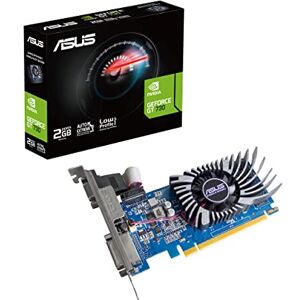 Asus GeForce GT 730 (2GB, DDR3, BRK, EVO, Low-Profile-Grafikkarte für HTPCs, 1800 MHz, GT730-2GD3-BRK-EVO)