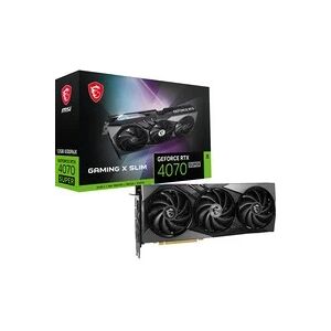 MSI GeForce RTX 4070 SUPER 12G GAMING X SLIM, Grafikkarte