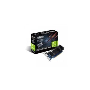ASUS GeForce® GT 730-SL-2GD5-BRK - Grafikkort - GF GT 730 - 2 GB GDDR5 - PCIe 2.0 lav profil - DVI, D-Sub, HDMI - blæserløs
