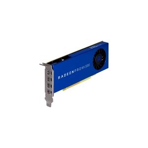 AMD Radeon Pro WX 3200 - Grafikkort - Radeon Pro WX 3200 - 4 GB GDDR5 - PCIe 3.0 x16 lavprofil - 4 x Mini DisplayPort