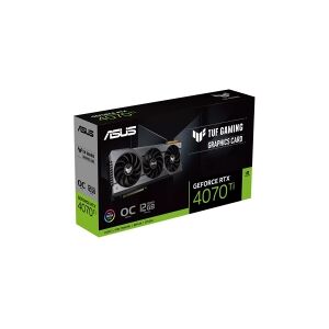 ASUS TUF Gaming GeForce RTX 4070 Ti - OC Edition - grafikkort - GeForce RTX 4070 Ti - 12 GB GDDR6X - PCIe 4.0 - 2 x HDMI, 3 x DisplayPort