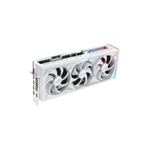 ASUS ROG Strix GeForce RTX 4090 24GB - White Edition - grafikkort - NVIDIA GeForce RTX 4090 - 24 GB GDDR6X - PCIe 4.0 - 2 x HDMI, 3 x DisplayPort - hvid