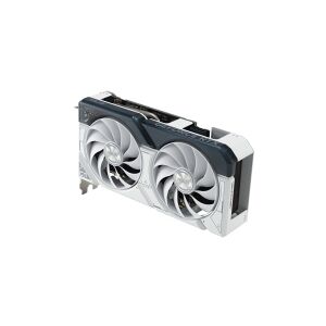 ASUS Dual GeForce RTX 4060 Ti 8GB - White OC Edition - grafikkort - GeForce RTX 4060 Ti - 8 GB GDDR6 - PCIe 4.0 - HDMI, 3 x DisplayPort - hvid