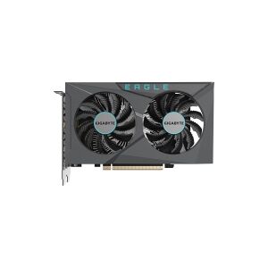 Gigabyte Technology Gigabyte GeForce RTX 3050 EAGLE OC 6G - Grafikkort - GF RTX 3050 - 6 GB GDDR6 - PCIe 4.0 - 2 x HDMI, 2 x DisplayPort - boks