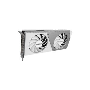 InnoVISION Multimedia Technologies Inno3D GeForce RTX 4070 SUPER TWIN X2 OC WHITE - Grafikkort - GeForce RTX 4070 Super - 12 GB GDDR6X - 3 x DisplayPort - hvid - boks