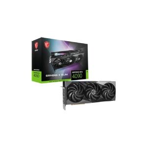 MSI GAMING GEFORCE RTX 4090 X SLIM 24G, GeForce RTX 4090, 24 GB, GDDR6X, 384 Bit, 7680 x 4320 pixel, PCI Express 4.0