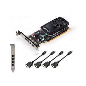 Gráfica PNY Quadro P1000 V2 4GB GDDR5 DVI VCQP1000DVIV2-PB