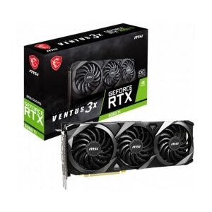 Gráfica MSI GeForce RTX 3060TI VENTUS 3X OC LHR  8GB GDDR6