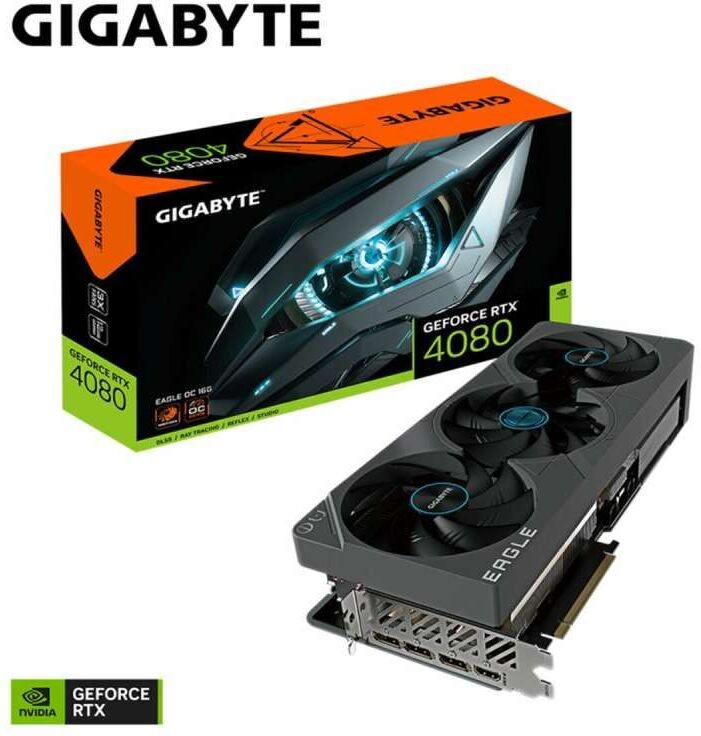 Tarjeta Gráfica Gigabyte EAGLE OC NVIDIA GeForce RTX 4080 GDDR6X 16 GB