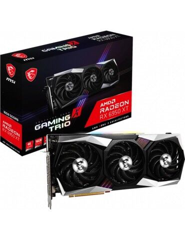 Tarjeta VGA MSI Radeon RX 6950 XT Gaming X TRIO 16GB GDDR6