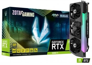 Grafica ZOTAC GeForce RTX 3090 TI 24GB AMP Extreme Holo