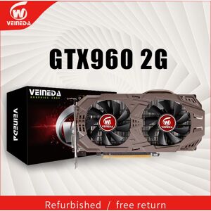 VEINEDA-Carte graphique reconditionnée Nvidia GeForce Game GTX750  2 Go/2 Go DDR5  pour ordinateur