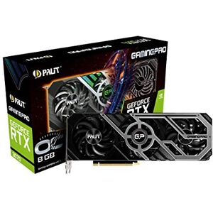 Nvidia Palit Microsystems, Inc. GeForce RTX 3070 GamingPro OC Carte Graphique 8 Go GDDR6 Ray-Tracing 5888 Core, 1500 MHz GPU 1770 Boost, 3 x DisplayPort, HDMI, TurboFan 3.0 NE63070S19P2-1041A Noir - Publicité