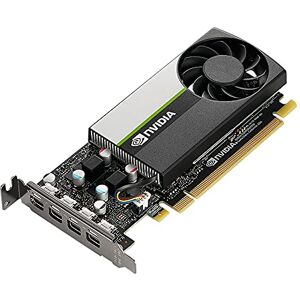 PNY NVIDIA T1000 8GB Carte Graphique Professionnelle 8GB GDDR6 PCI Express 3.0 x16, Single Slot, 4X Mini-DisplayPort, 8K Support, Ventilateur Actif Ultra Silencieux - Publicité