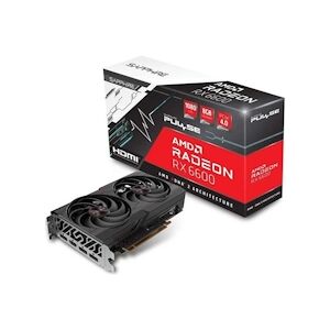 Sapphire Carte Graphique - Sapphire - Radeon Rx 6600 Pulse Gaming - 8 Go - Gddr6 - Hdmi / 3x Dp 11310-01-20g