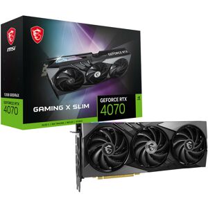 MSI GeForce RTX 4070 GAMING X SLIM 12G - Publicité