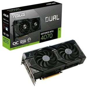 Asus DUAL-RTX4070-O12G NVIDIA GEFORCE RTX 4070 12 GB GDDR6X DLSS3 DUAL FAN PCI Express 4.0