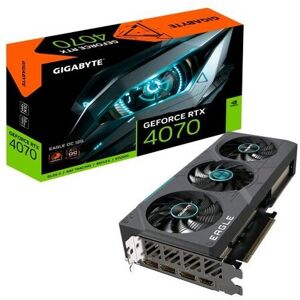 GIGABYTE GV-N4070EAGLE OC-12GD SCHEDA VIDEO NVIDIA GEFORCE RTX 4070 12 GB GDDR6X DLSS 3 TRIPLE FAN PCI Express 4.0