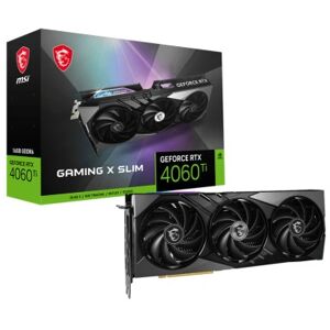 MSI GEFORCE RTX 4060 Ti GAMING X SLIM 16G scheda video NVIDIA 16 GB GDDR6 (912-V517-011)