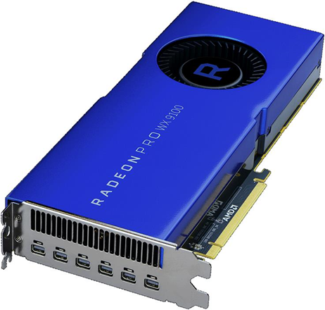 AMD 100-505957 scheda video Radeon Pro WX 9100 16 GB Memoria a banda larga elevata 2 (HBM2)