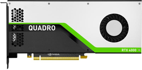 PNY VCQRTX4000-PB scheda video NVIDIA Quadro RTX 4000 8 GB GDDR6