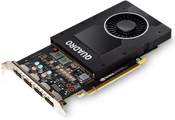 PNY VCQP2200-PB scheda video Quadro P2200 5 GB GDDR5X