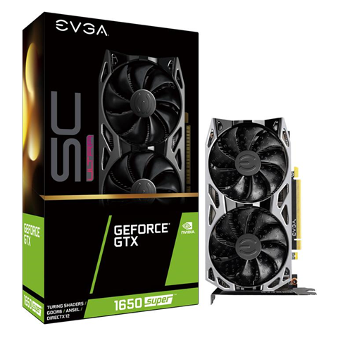 EVGA 04G-P4-1357-KR scheda video NVIDIA GeForce GTX 1650 SUPER 4 GB GDDR6