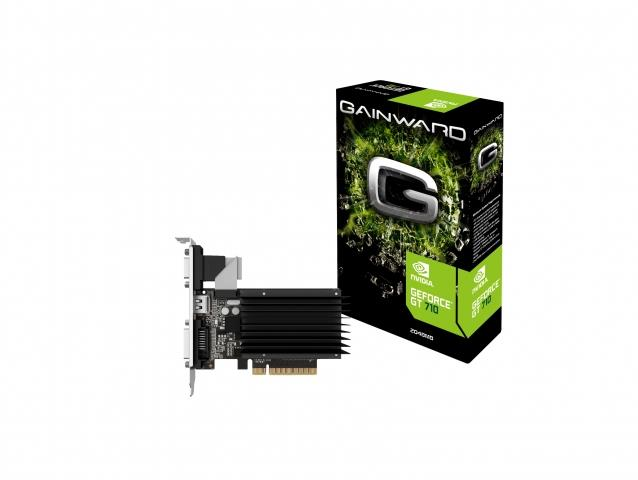 Gainward 426018336-3576 scheda video GeForce GT 710 2 GB GDDR3
