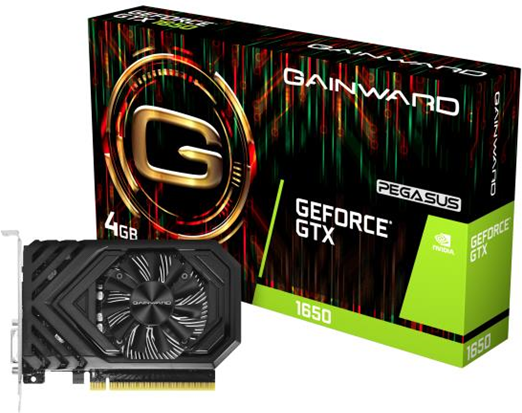 Gainward 426018336-4467 scheda video NVIDIA GeForce GTX 1650 4 GB GDDR5