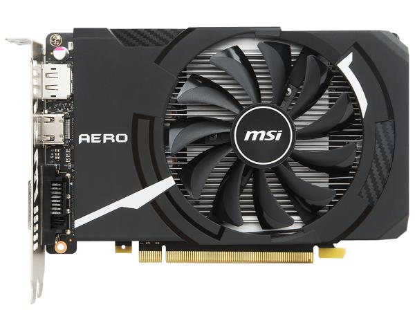 MSI GeForce GTX 1050 TI AERO ITX 4G OCV1 NVIDIA 4 GB GDDR5