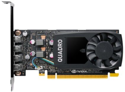 PNY VCQP1000V2-SB scheda video NVIDIA Quadro P1000 V2 4 GB GDDR5 (VCQP1000V2-SB)