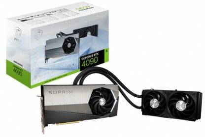 MSI GeForce RTX 4090 SUPRIM LIQUID X 24G NVIDIA 24 GB GDDR6X (V510-007R)