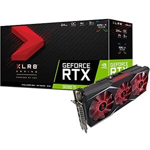 PNY GeForce RTX 3090 Ti 24GB GDDR6X XLR8 Gaming EPIC-X RGB™ UPRISING Triple Fan Graphic Card Overclocked Edition,zwart