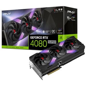 PNY GeForce™ RTX 4080 SUPER™ 16GB XLR8 Gaming VERTO™ EPIC-X RGB™ Overclocked Triple Fan DLSS 3